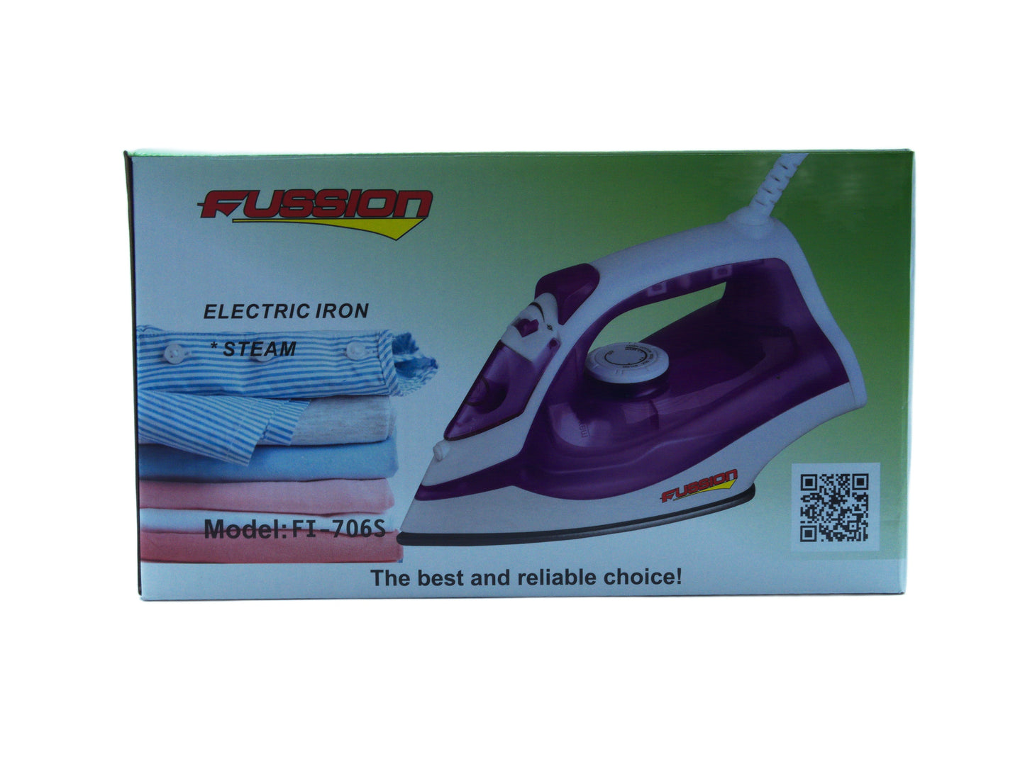 Fussion FI-706S Steam Iron 1200W - Dry, Steam & Spray Function