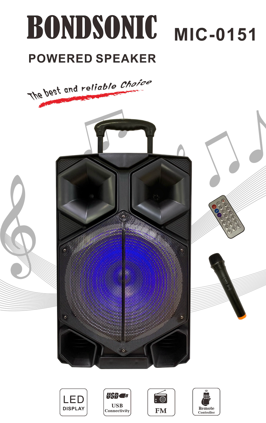 Bondsonic - Trolley Speaker - MIC0151