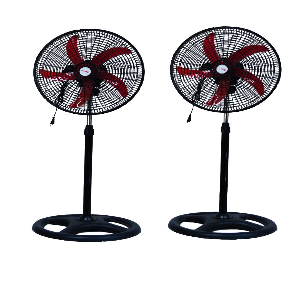 Fussion FT-45 18" Stand Fan - Twin Pack (2 Fans)
