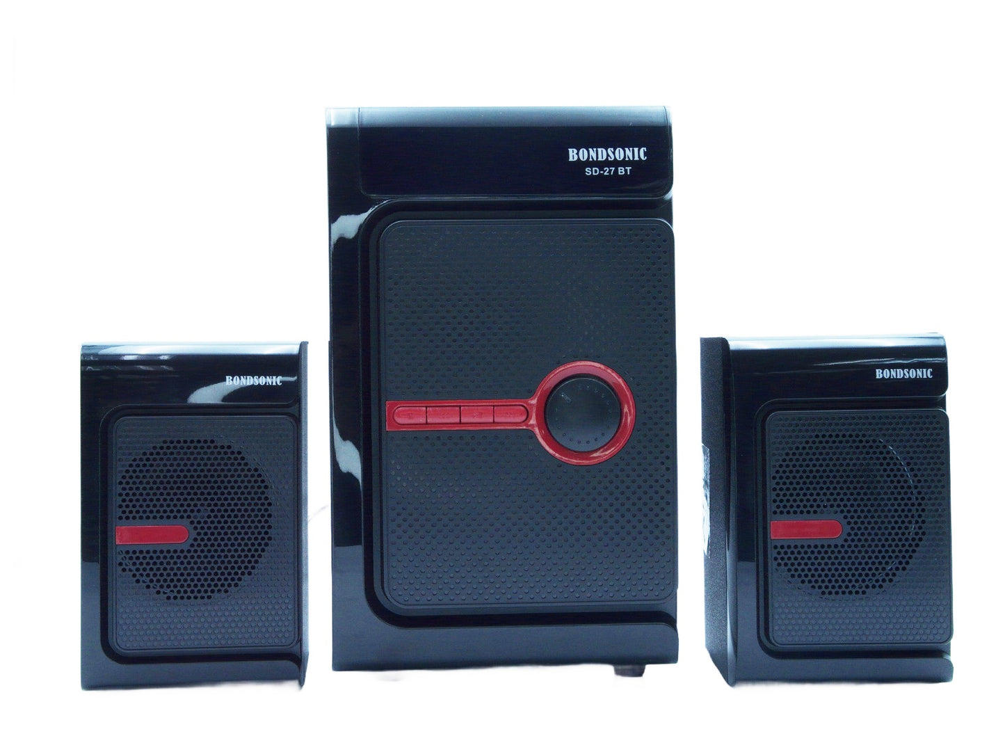 Bondsonic 2.1 Multimedia Speaker System with Bluetooth - SD27