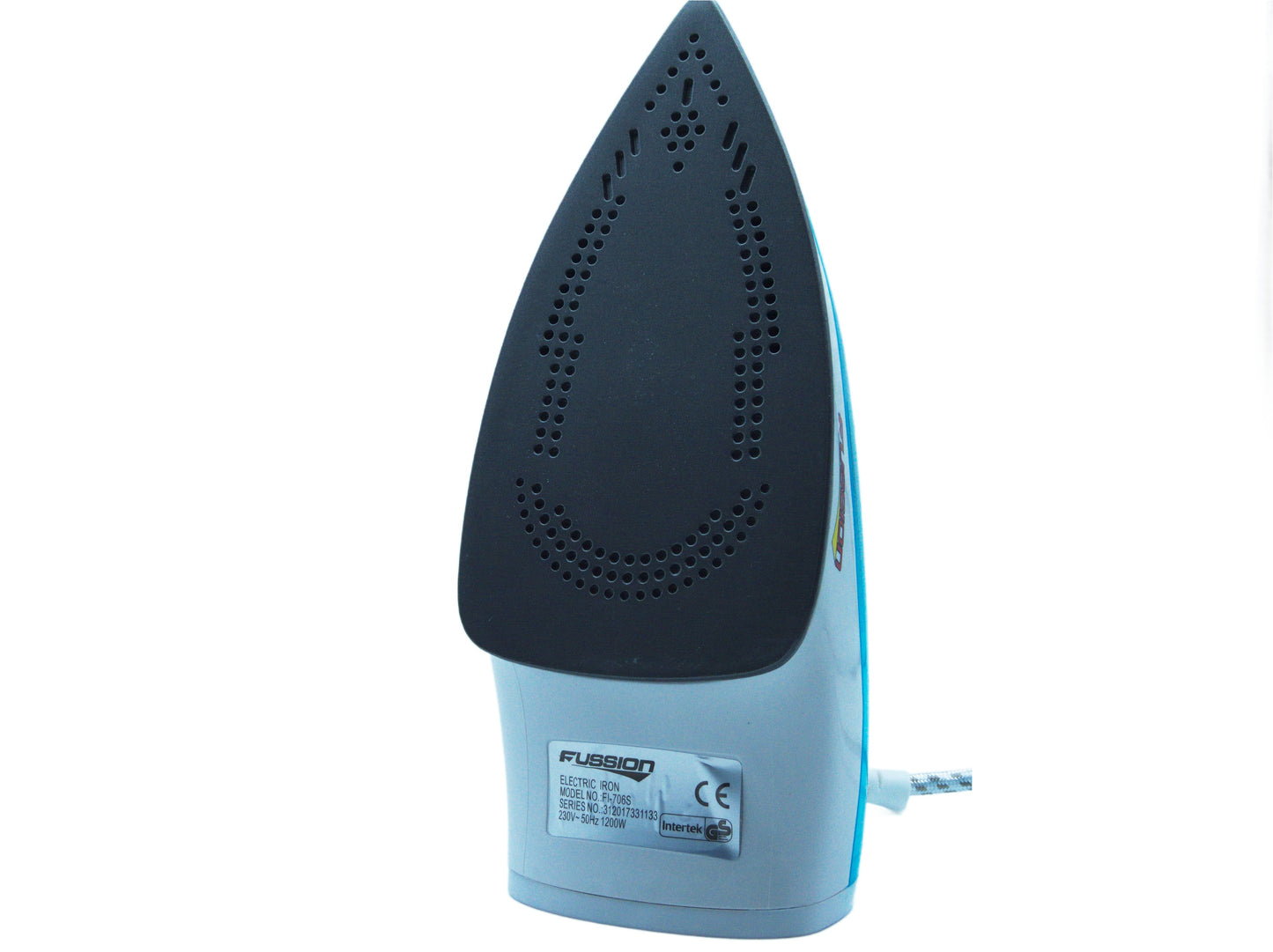 Fussion FI-705S Steam Iron 1200 W - Dry & Steam Function (Blue/White)