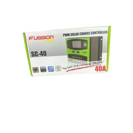 Fussion 40A Solar Charge Controller 12/24V SC-40