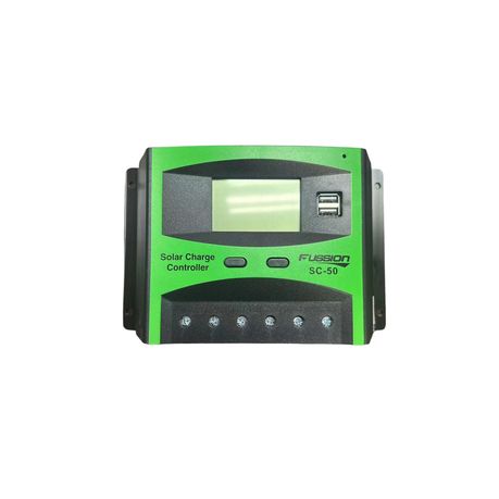 Fussion 50A Solar Regulator 12V/24V Solar Controller