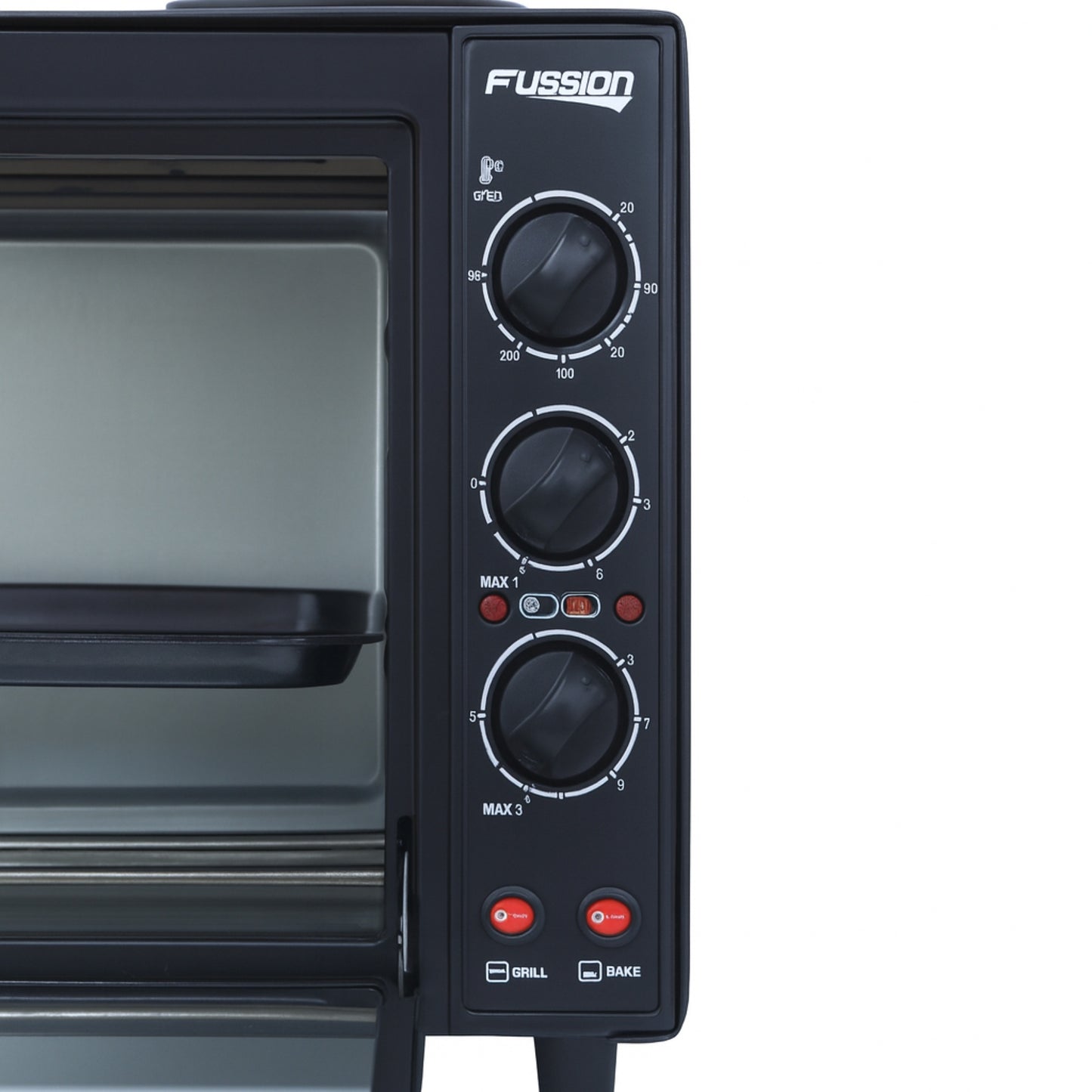 Fussion 32L Electric Oven with 2 Integrated Cooking Plates - TY320CK