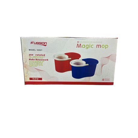 Fussion Plastic Spaghetti / String 360 Rotating Mop